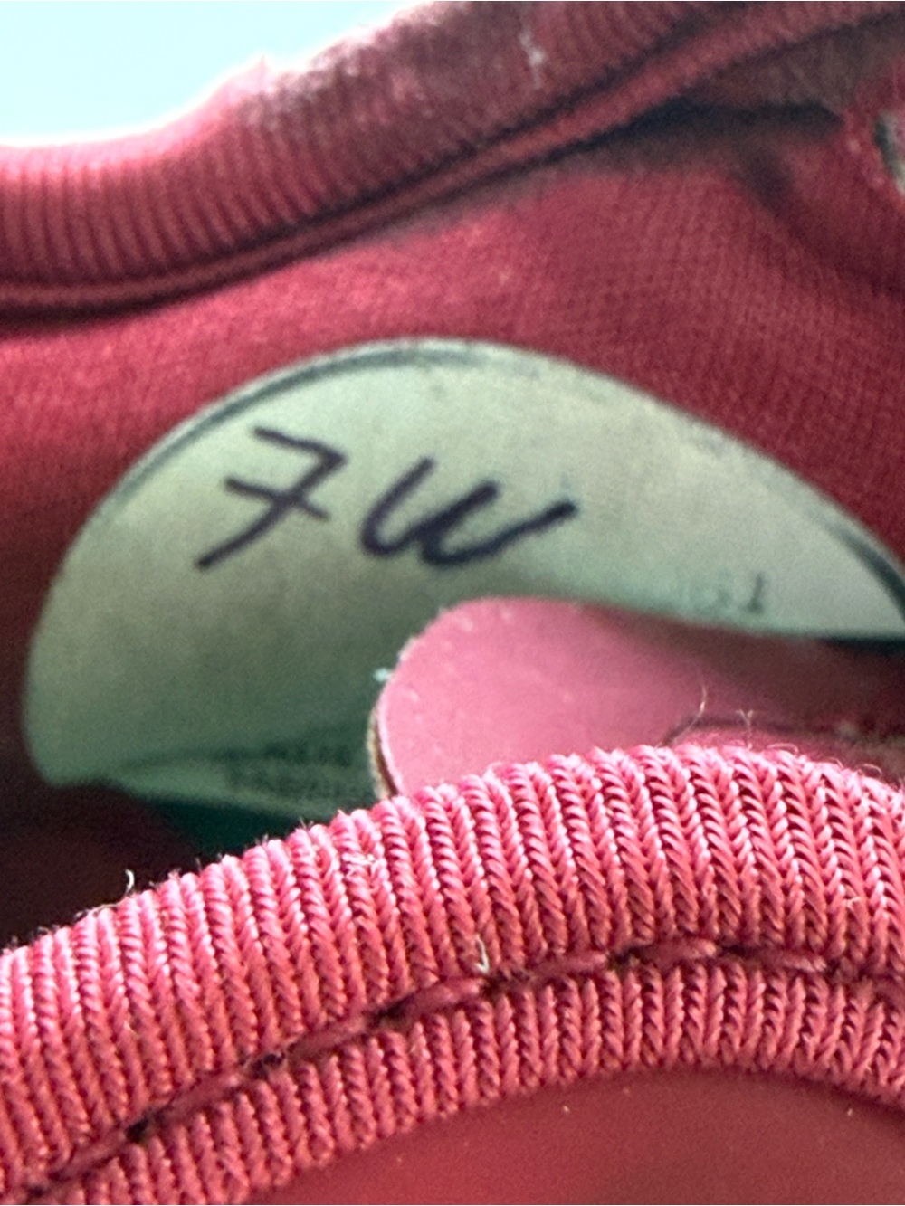 Altra Women's Olympus 5 Trail Shoes - Coral Peach & Magenta - Picture 7 of 8